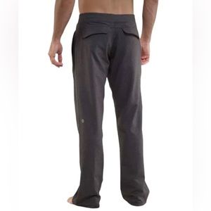 Lululemon men’s king fu pant sz M heather grey dark slate